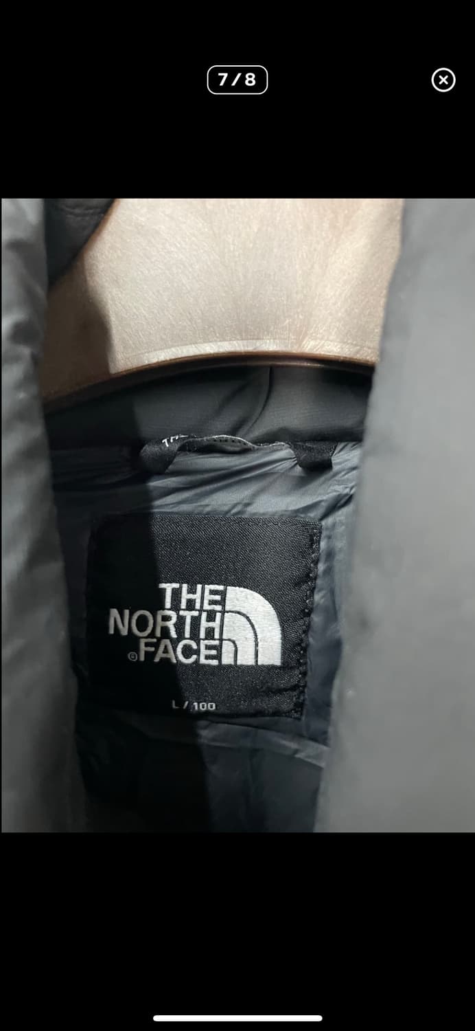 노스페이스 1992 눕시 블랙패딩 A3387 상품이미지7