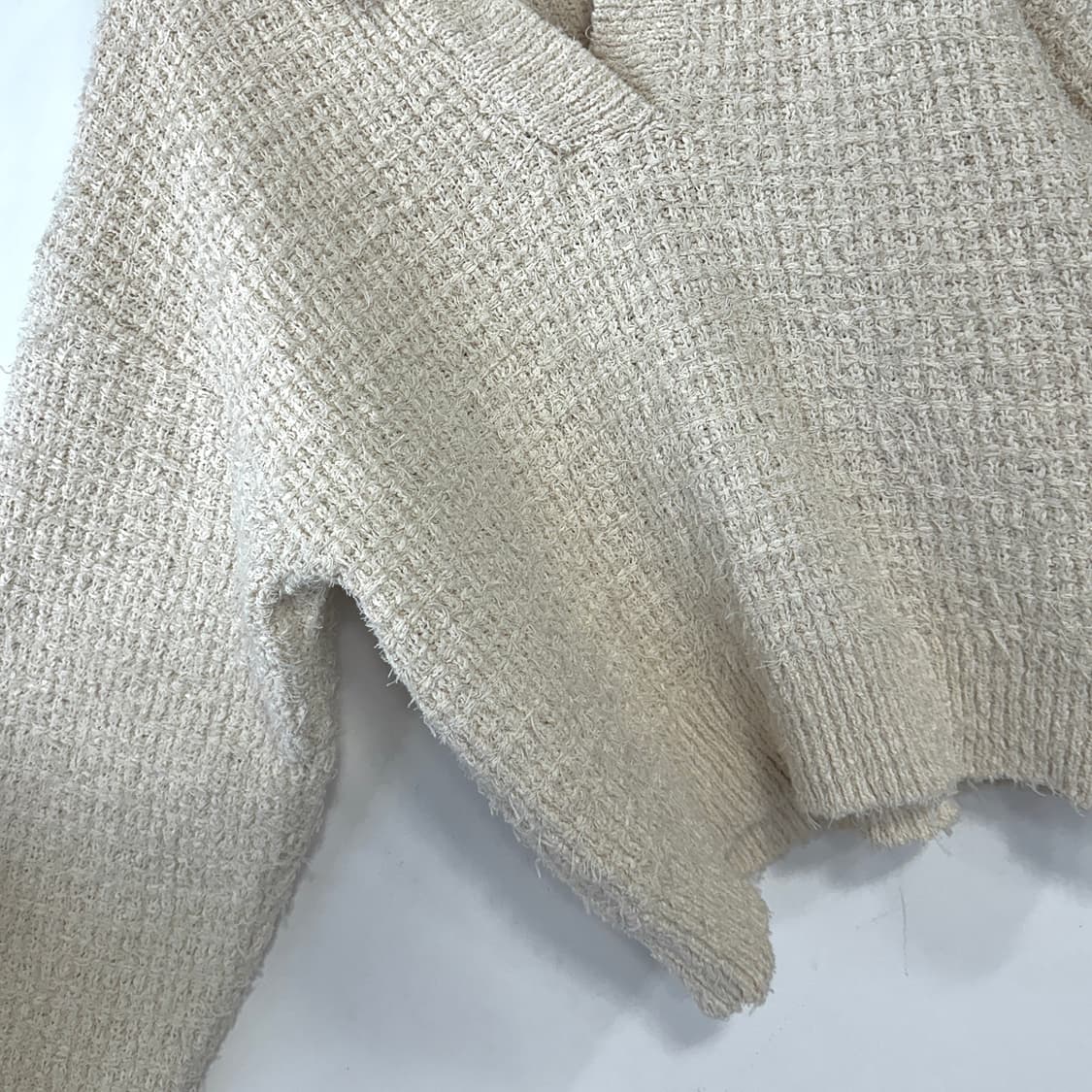 마시모두띠 텍스처 폴로 카라 니트 상품이미지5