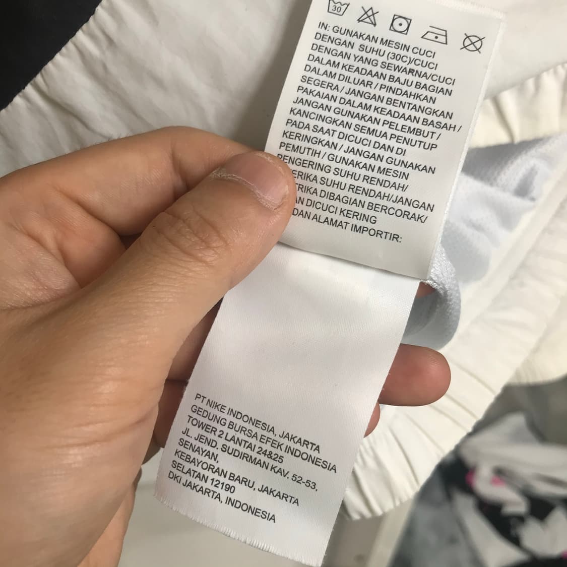 나이키 윈드브레이커 흰색 빅로고 아노락 바막 상품이미지10