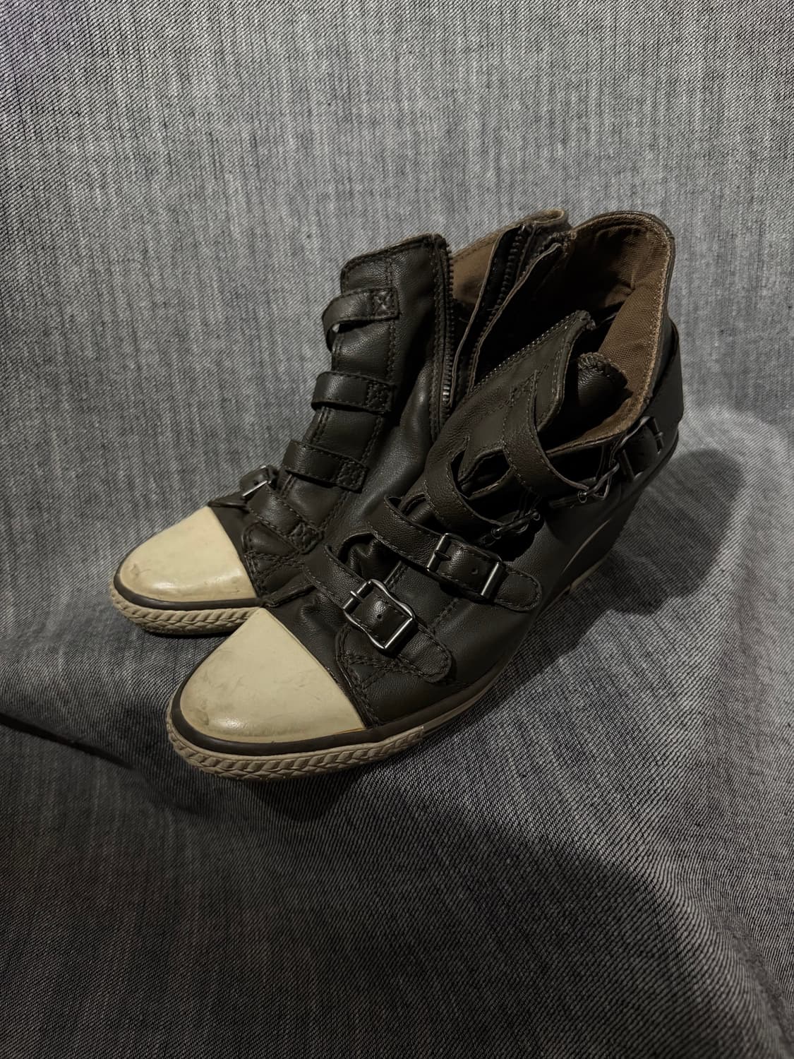 Ash 아쉬 웨지 레더 하이탑 스니커즈 상품이미지1