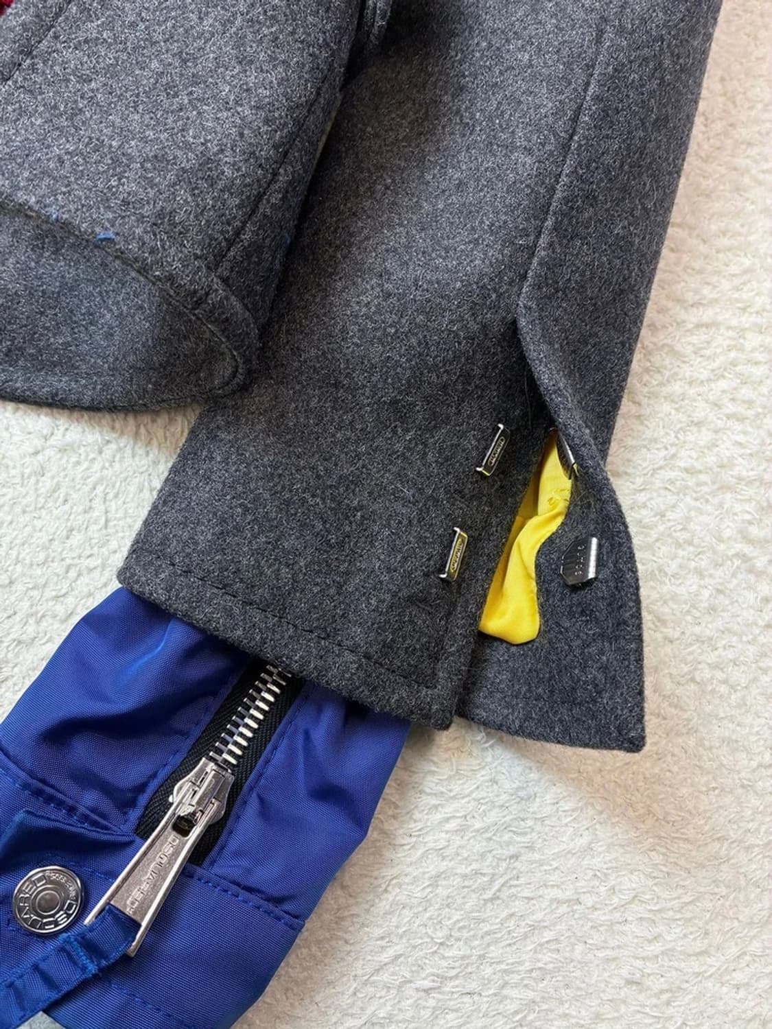 디스퀘어드2 멀티컬러 Y2K 레이어드 블레이저 자켓 PN6051 상품이미지10