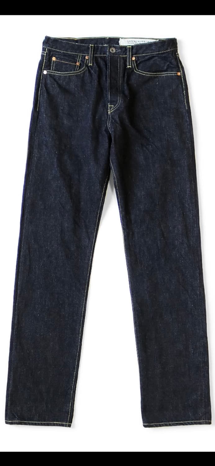 [새제품]캐피탈 14OZ DENIM캐피탈 생지데님 30사이즈 급처합니다! 상품이미지1