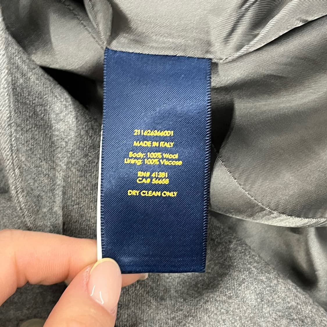 [정품/2] 폴로 랄프로렌 그레이 블레이저 자켓 b18 상품이미지6
