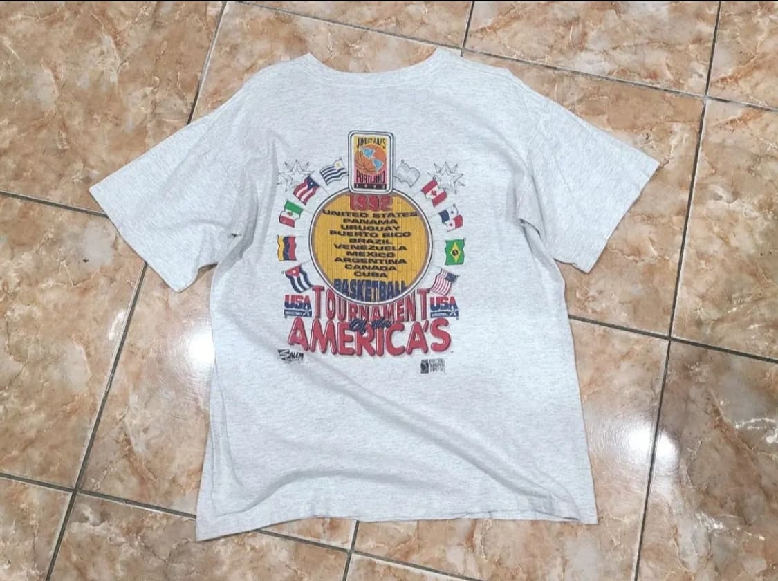 Salem 1992 미국 농구 국대 드림팀 빈티지티셔츠 상품이미지3