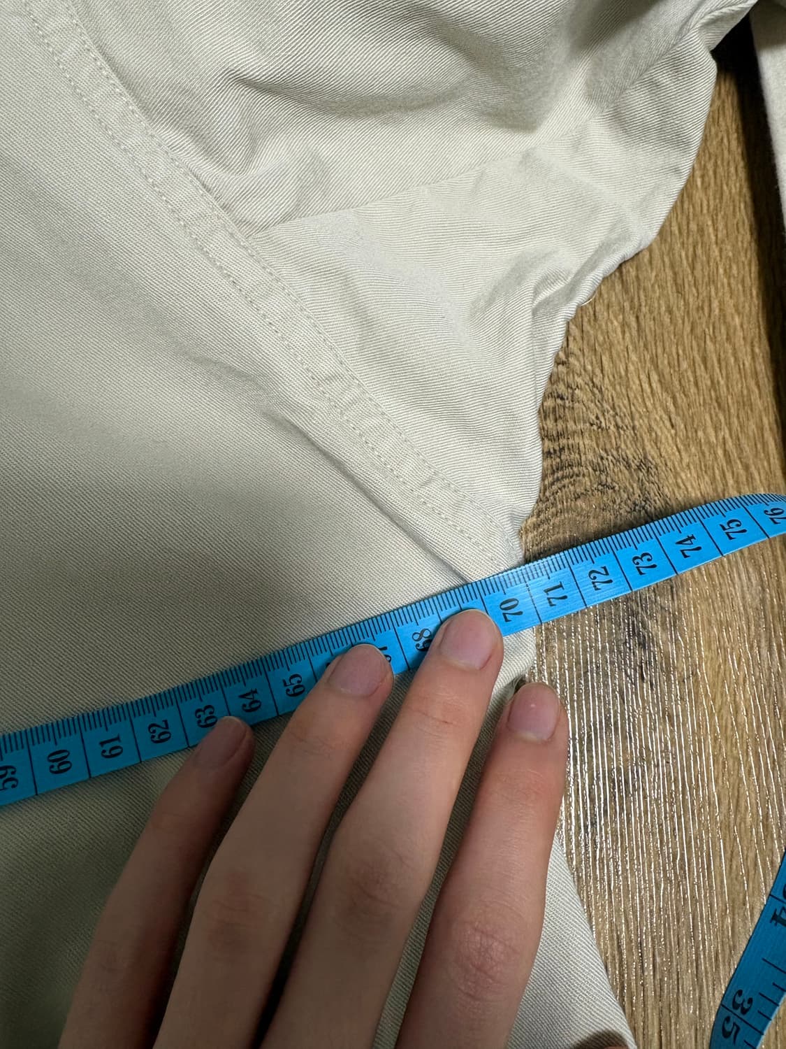 나이젤카본 Rugger shirt Pigment fade ivory 48 상품이미지4