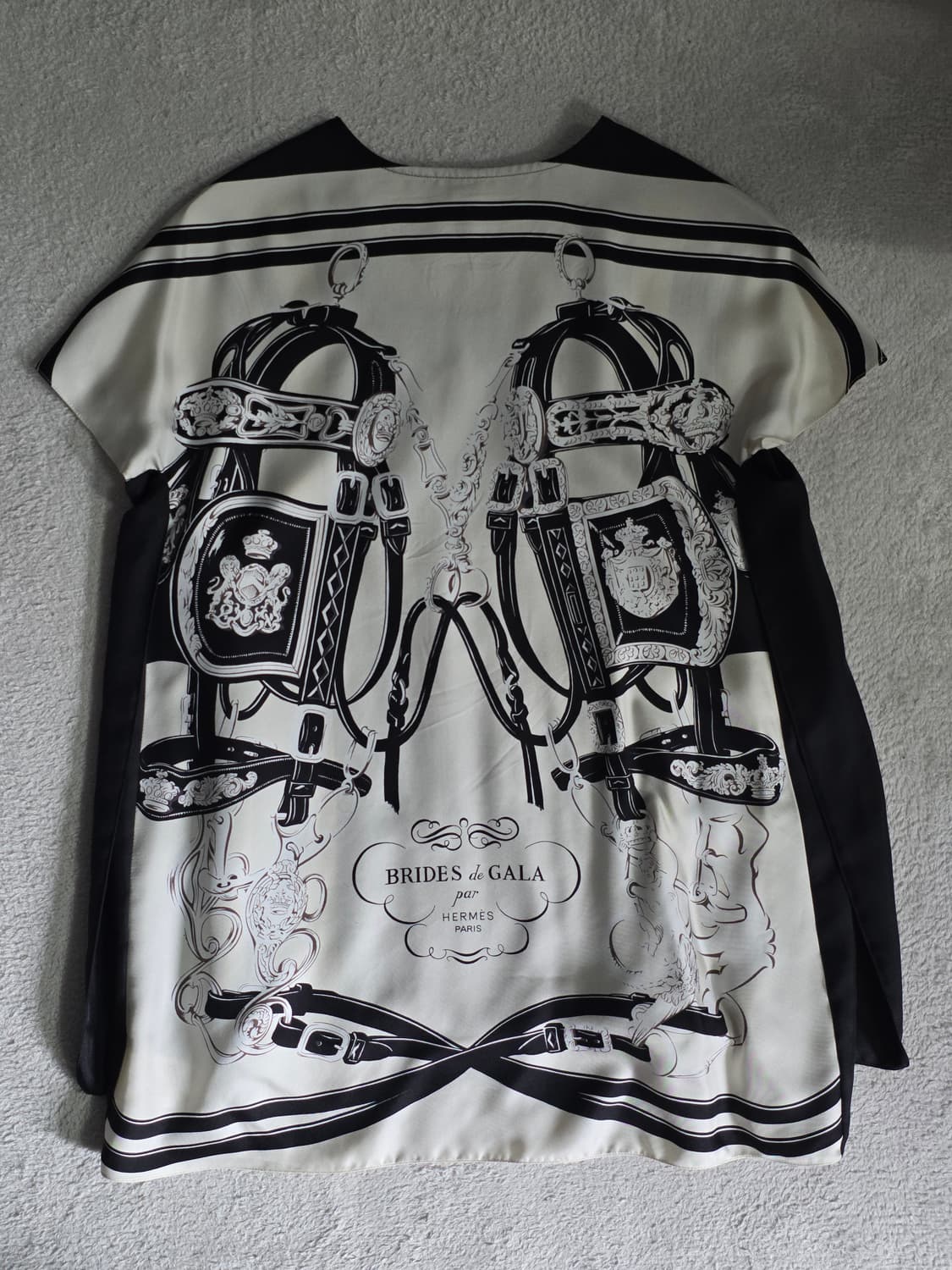 Hermes 에르메스 브라이드 드 갈라 블라우스 34 상품이미지6