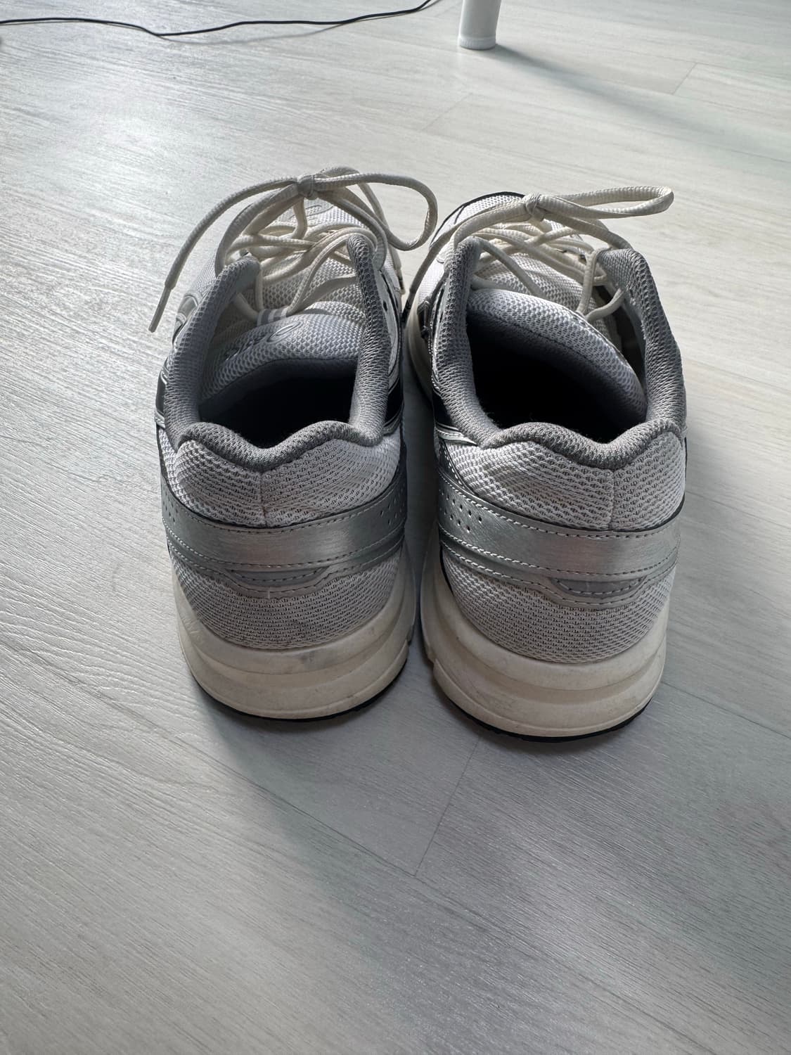 아식스 조그 100 S 화이트 블랙 - 2E 와이드 280 상품이미지7