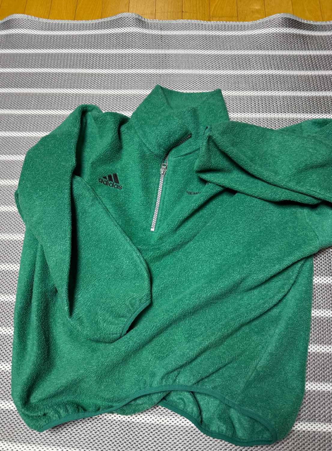 아디다스x고샤 후리스 그린 L 상품이미지1