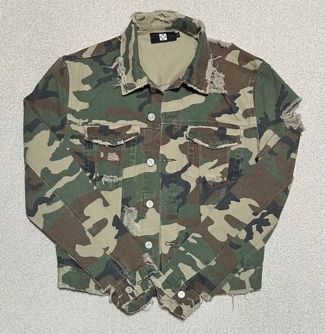 선데이오프클럽 카모 트러커 자켓 상품이미지3