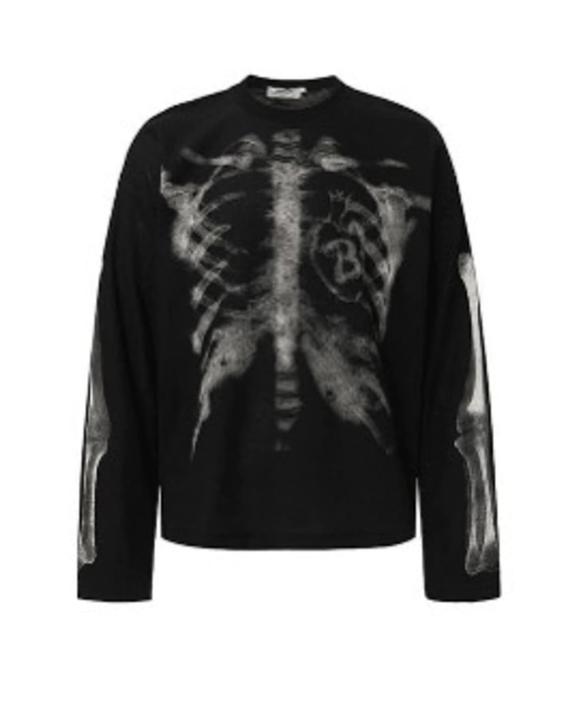 엑스레이 그래픽 와플긴팔티 상품이미지2