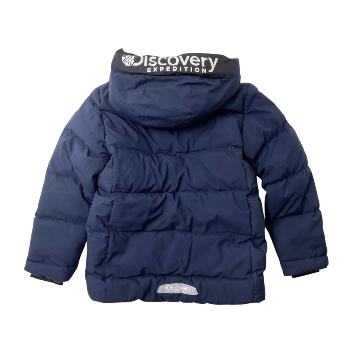 [택포] 디스커버리 구스다운 키즈 패딩 네이비 140 상품이미지2