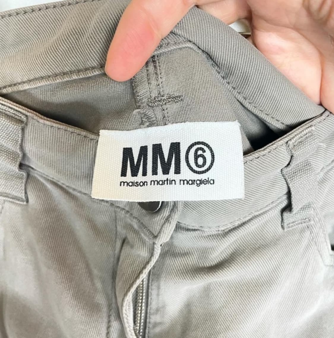 MM6 Grey standard fit pants 상품이미지6