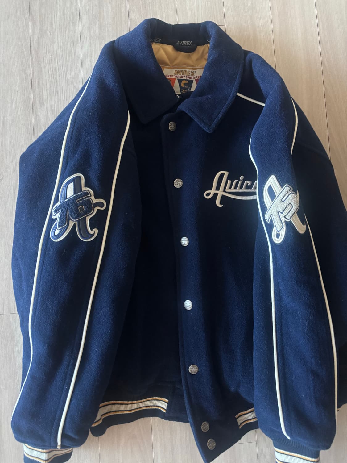 Avirex 아비렉스 울 바시티 쟈켓 상품이미지1