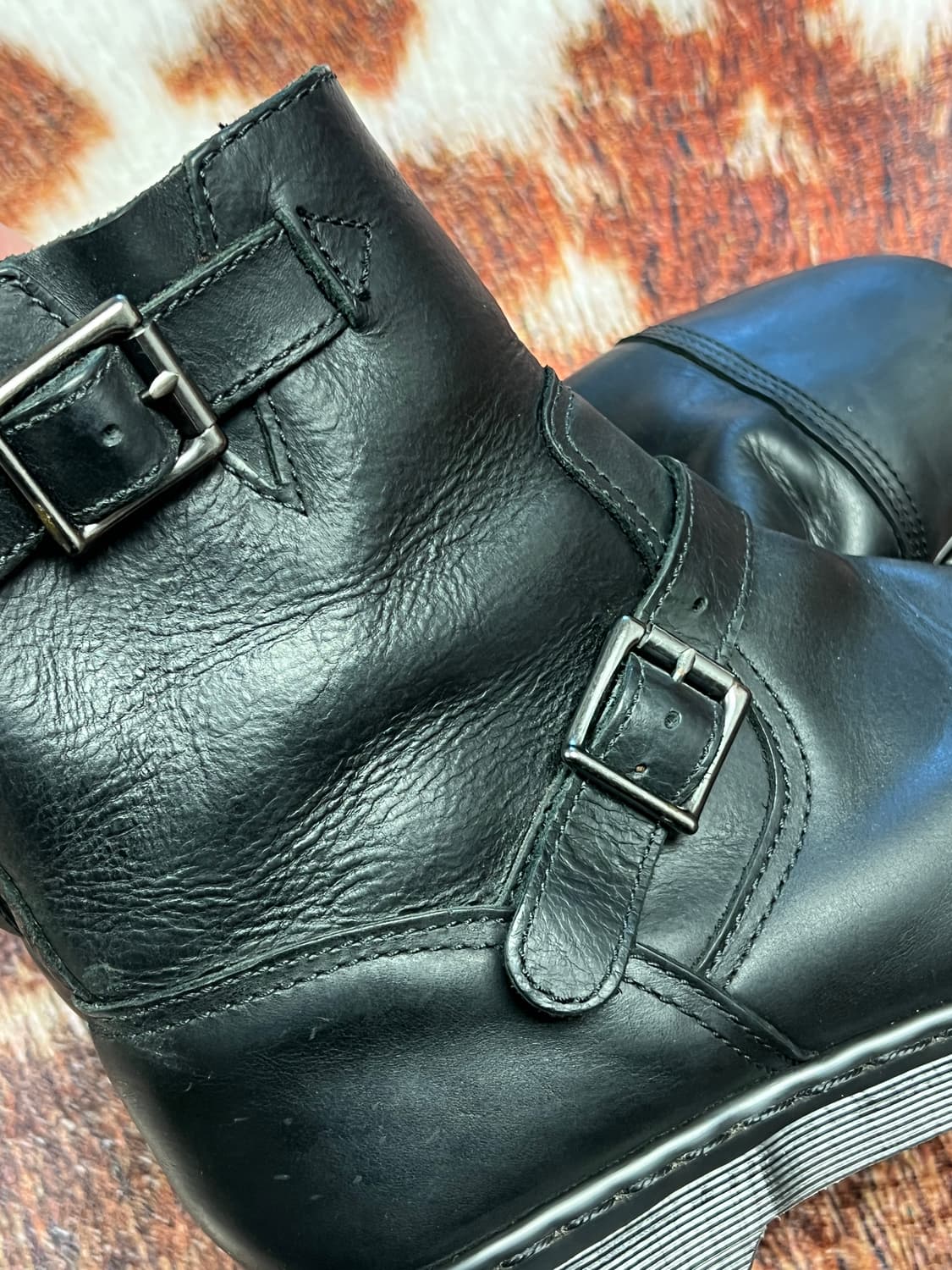 [42] 닥터마틴 Asher 스틸토 엔지니어 바이커 부츠 블랙 상품이미지8