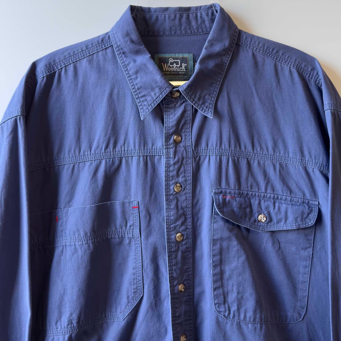 울리치 포켓 긴팔 셔츠 상품이미지2