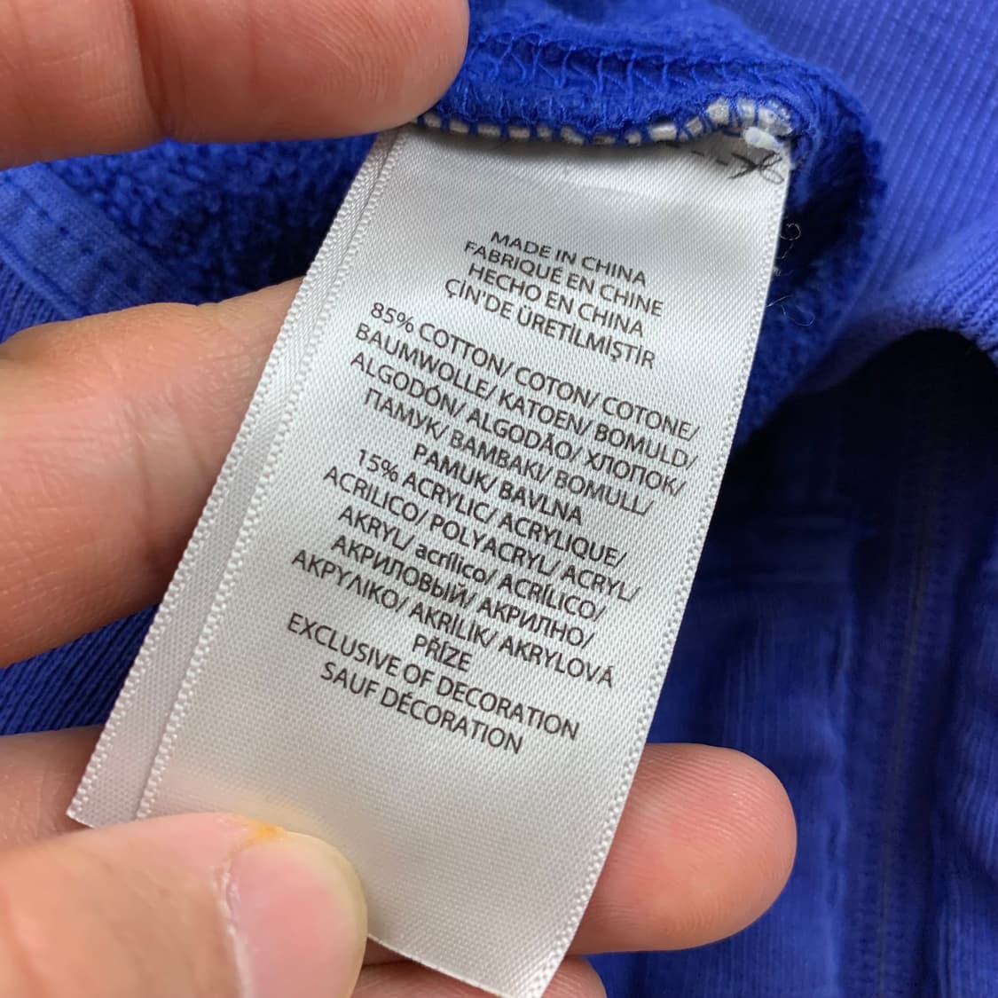 폴로 랄프로렌 폴로베어 후드집업 블루  상품이미지7