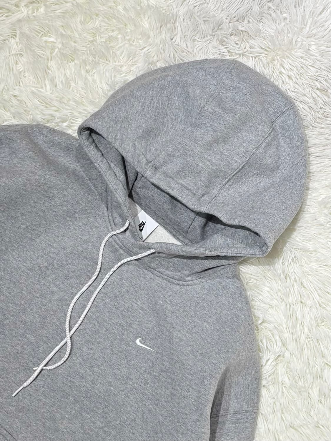 나이키 NRG 솔로스우시 그레이 헤비스웻 후드 상품이미지5