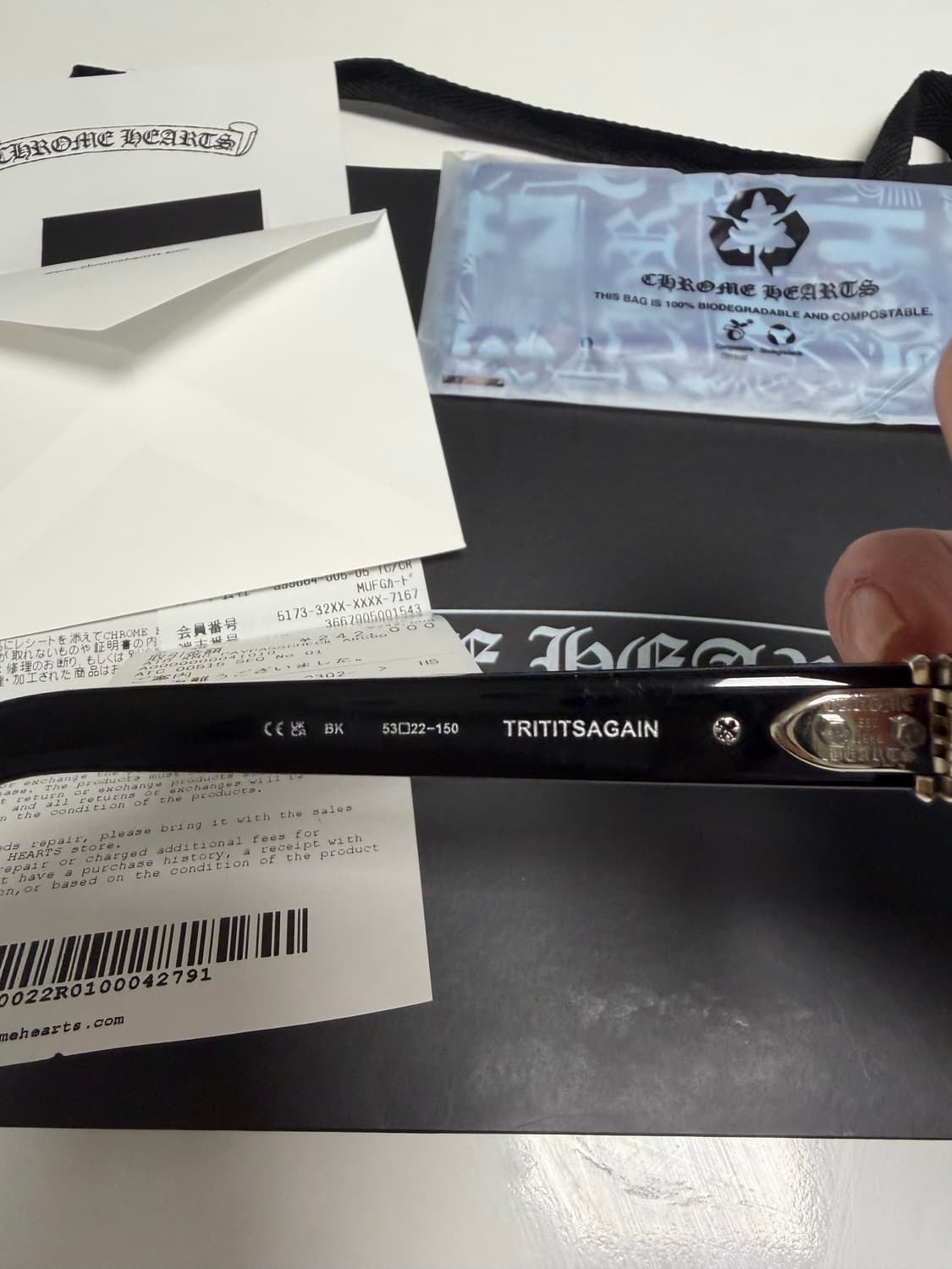 크롬하츠 안경 트리티츠어게인 TRITITSAGAIN 상품이미지3