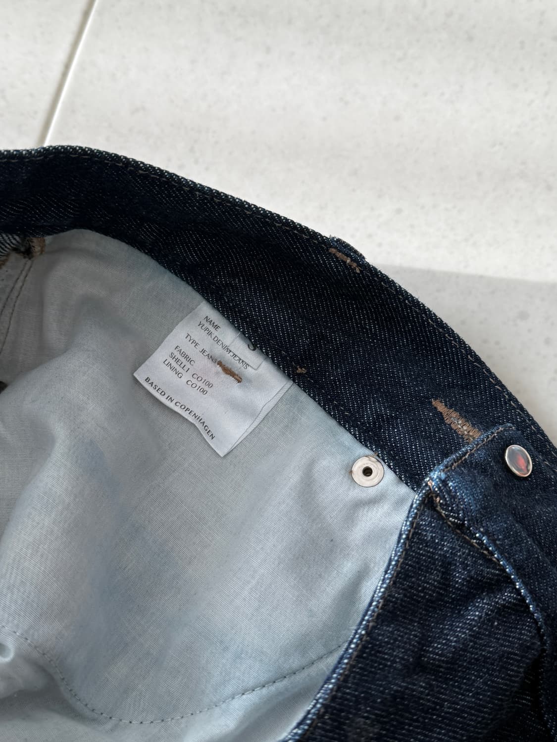HGBB STUDIO YUPIK DENIM JEANS / Indigo 상품이미지7
