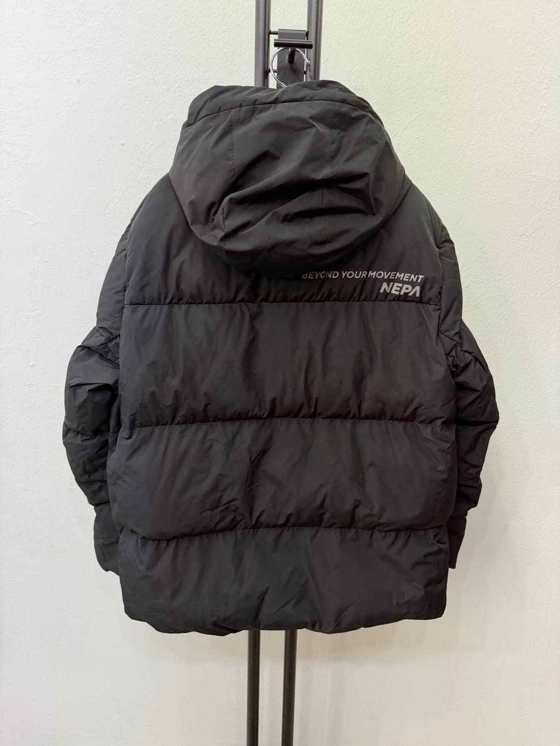 정품) NEPA 네파 남성 블랙 패딩 100 상품이미지5