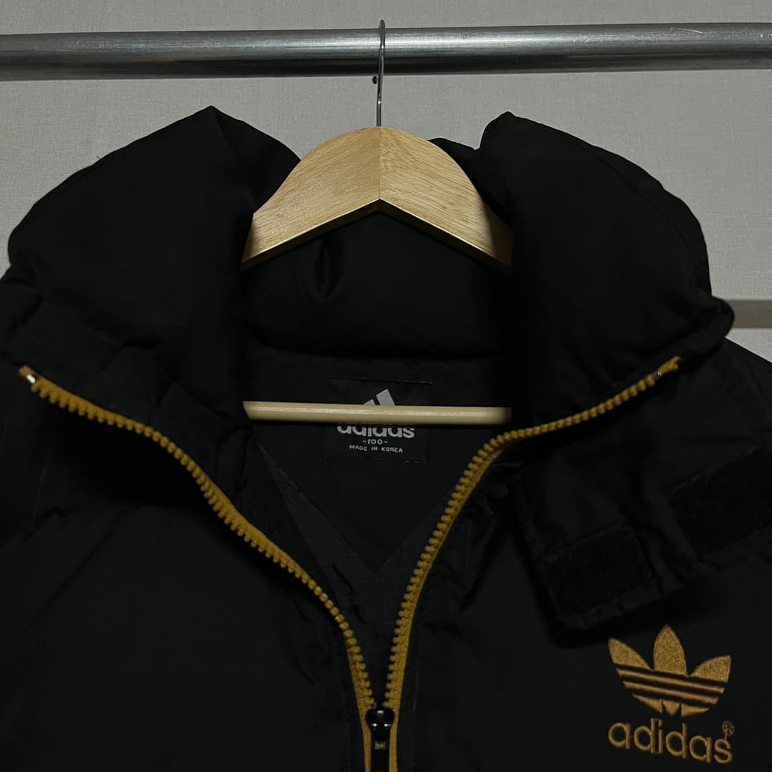 아디다스 블랙 패딩 점퍼 100 상품이미지3