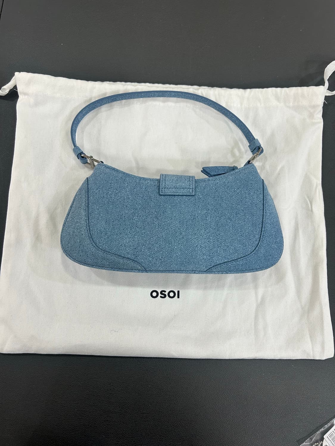 오소이 미니 숄더백 데님 스카이 상품이미지6
