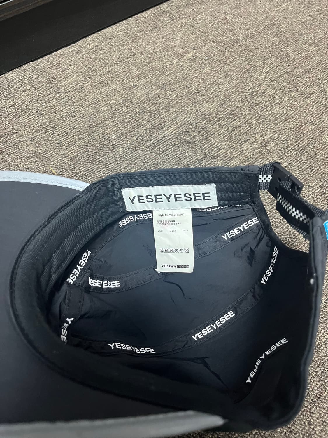 예스아이씨 나일론 캠프캡 상품이미지3