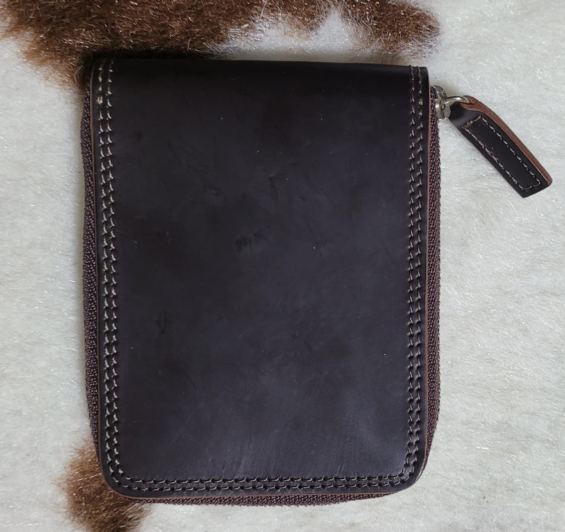 일본 빈티지 공방 가죽 지갑(11*9) 상품이미지2