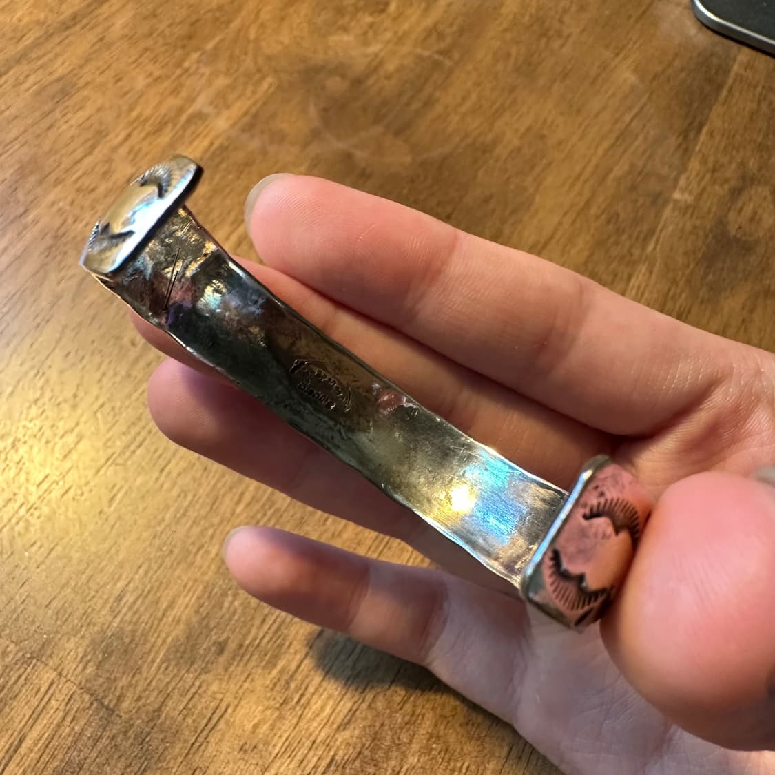 나바호 네이티브아메리칸 인디언 쥬얼리 뱅글 H.spencer 상품이미지5