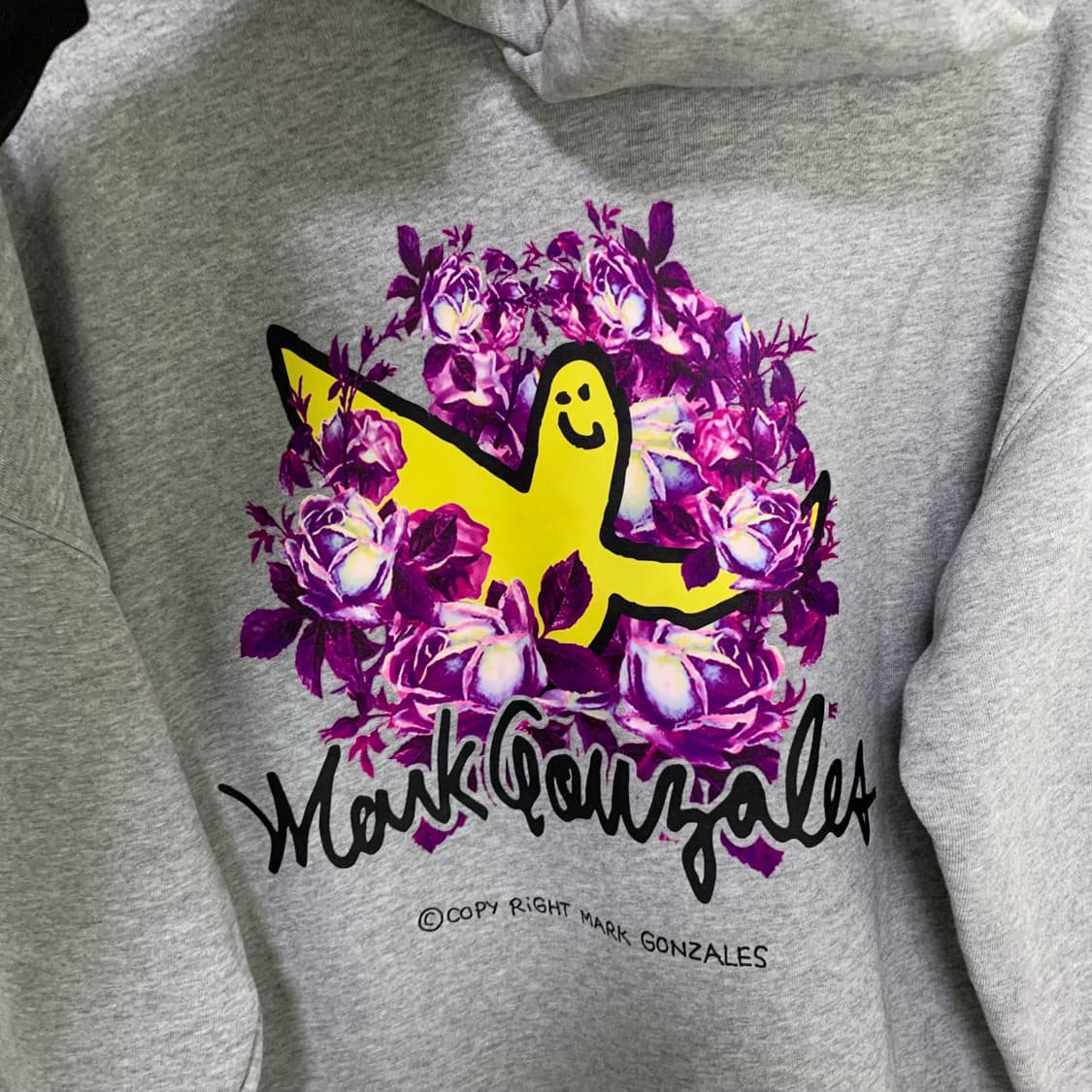 마크곤잘레스 빈티지 프린팅 후드티 그레이 M 남여공용 상품이미지6