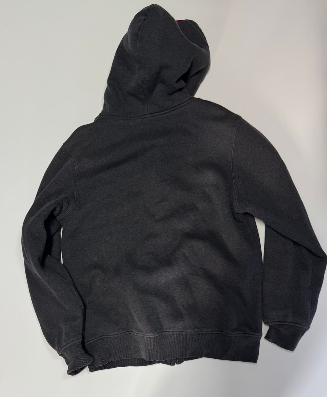 디키즈 빈티지 그레이 양털 쉐르파 후드집업 L 상품이미지2