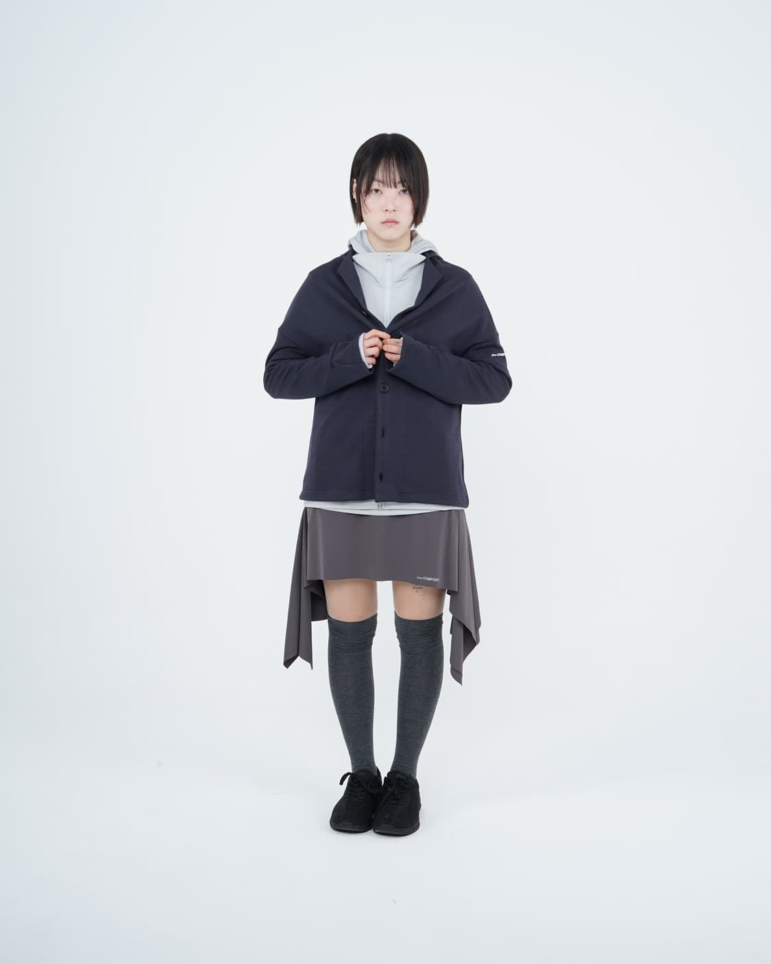 지초이컴포트 25-003 이지 자켓 슬레이트 그레이 easy jacket 상품이미지3