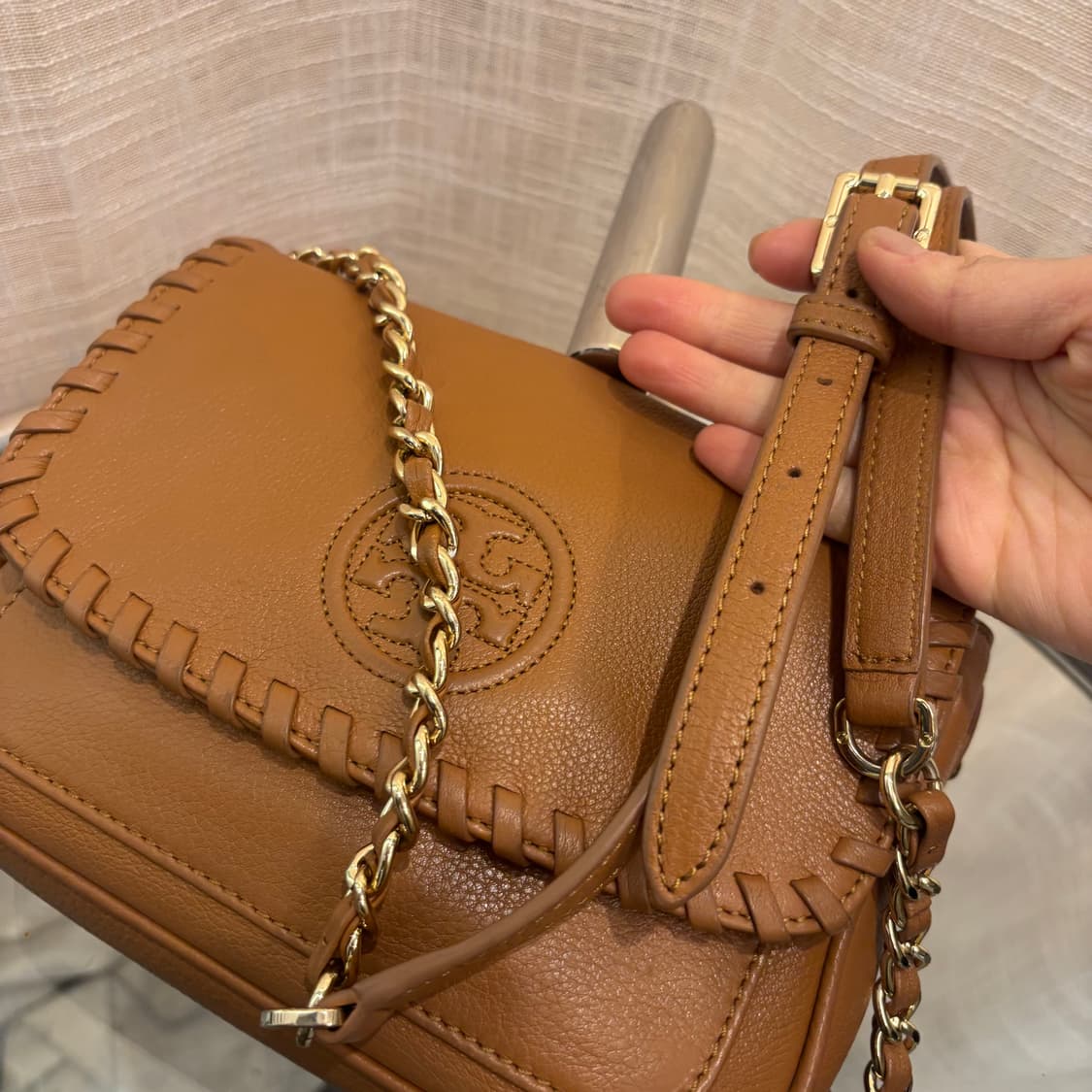 정품 토리버치 마리온 바크 미니 크로스백 상품이미지7