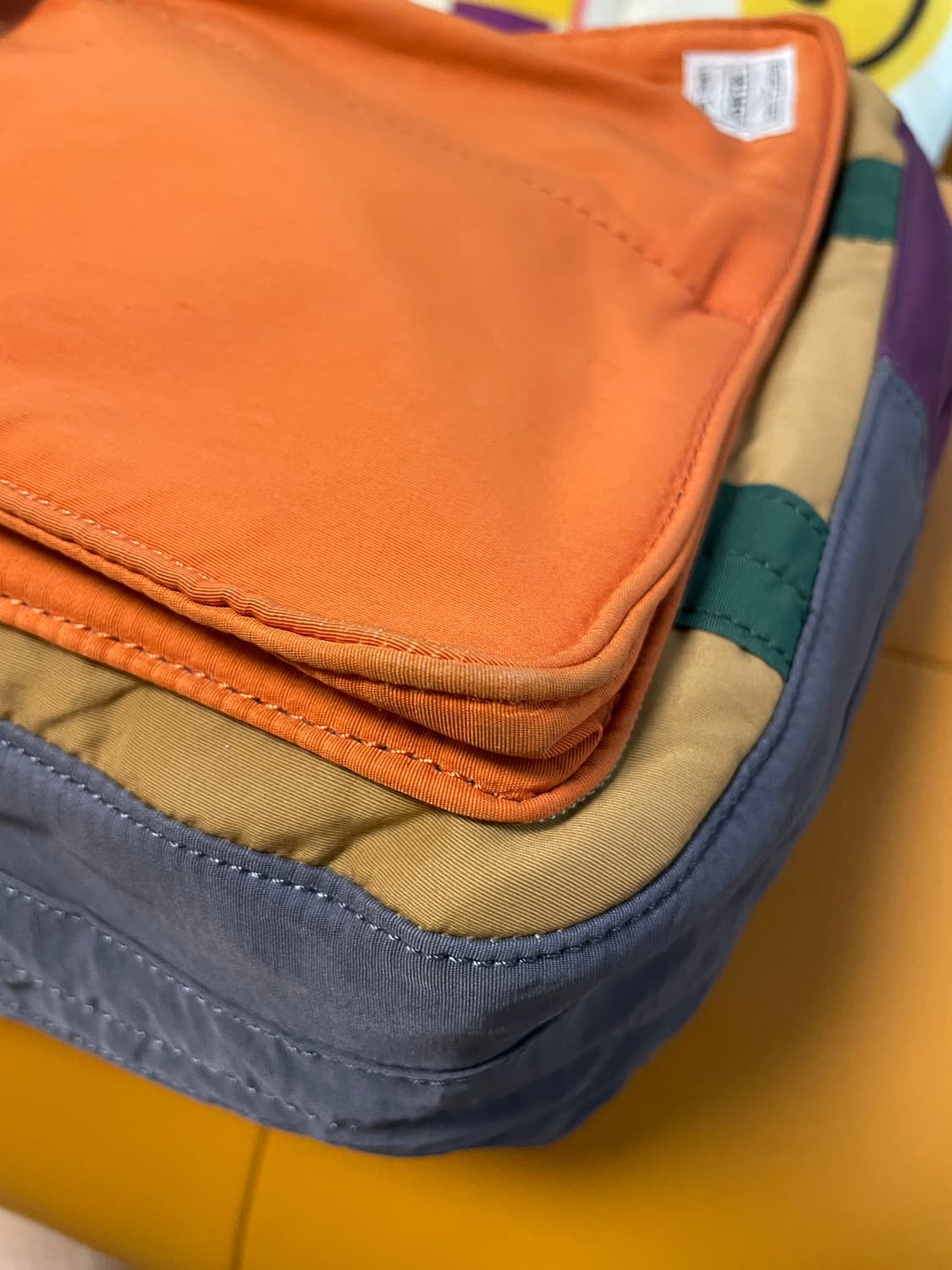 포터X빔즈보이 컬러 블록 토트백 상품이미지4