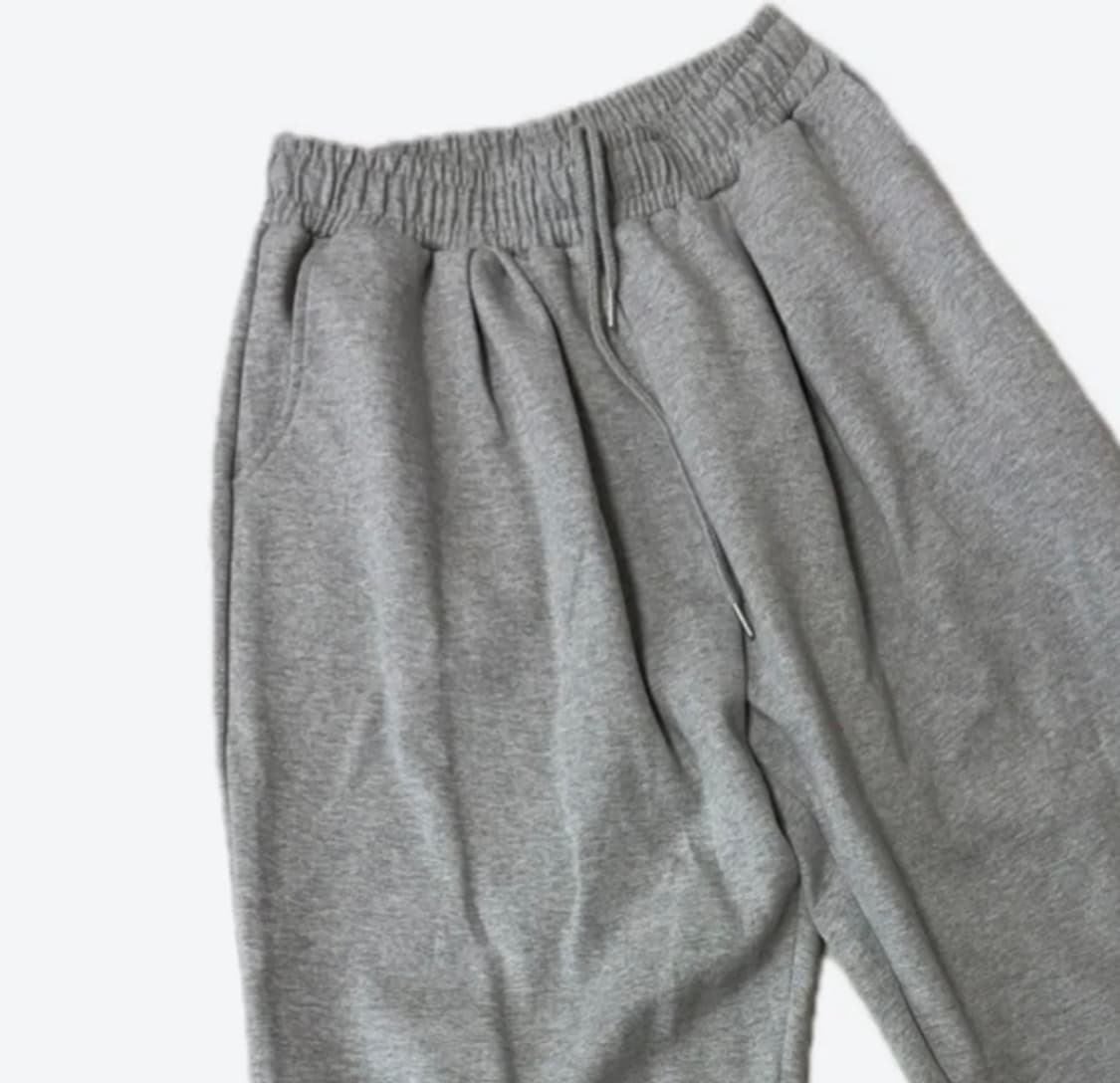 리브레너 핀턱 스웻 트레이닝 팬츠 m 공용가능 무신사 상품이미지1