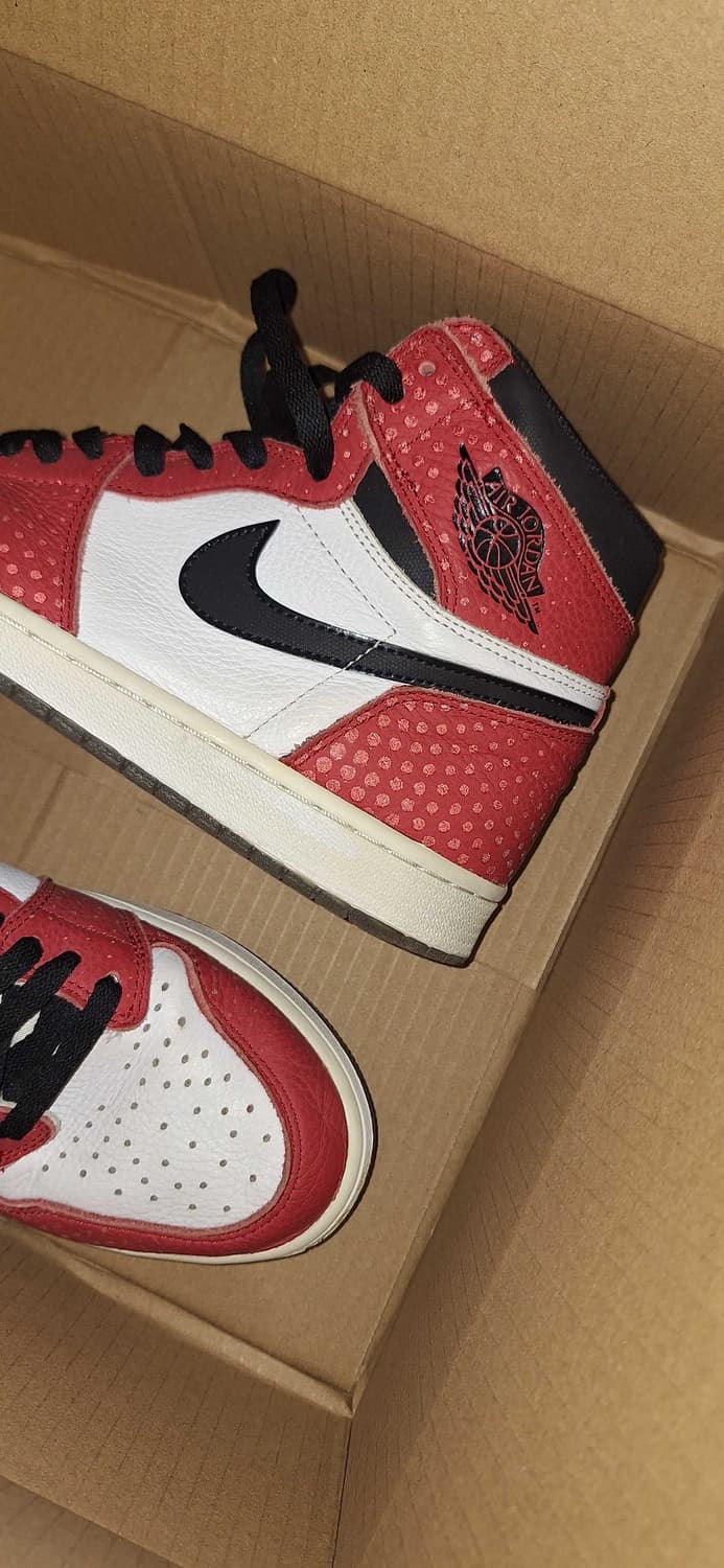 [정품] [275] 조던1 시카고 스파이더맨 오리진스토리 상품이미지3