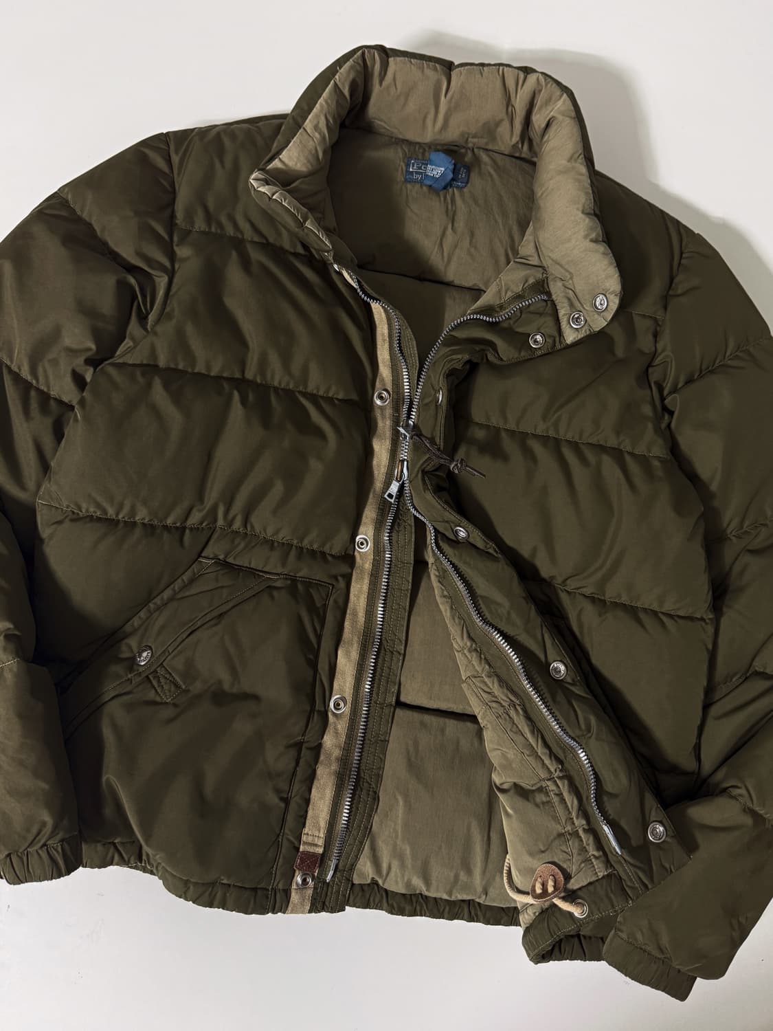 폴로 랄프로렌 00‘s 루즈핏 카키 다운 푸퍼 패딩 상품이미지3