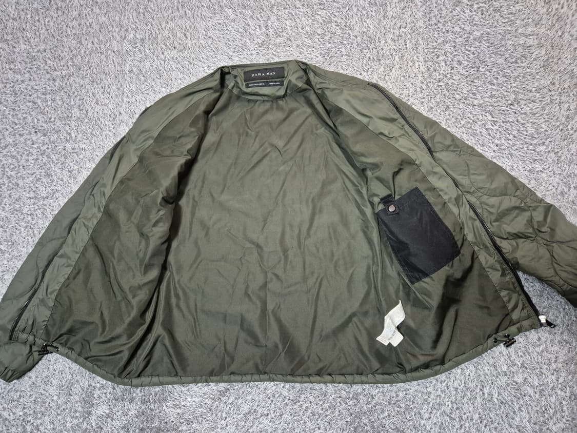 ZARA MAN 남성 경량 퀄팅 패딩 자켓 M 상품이미지6