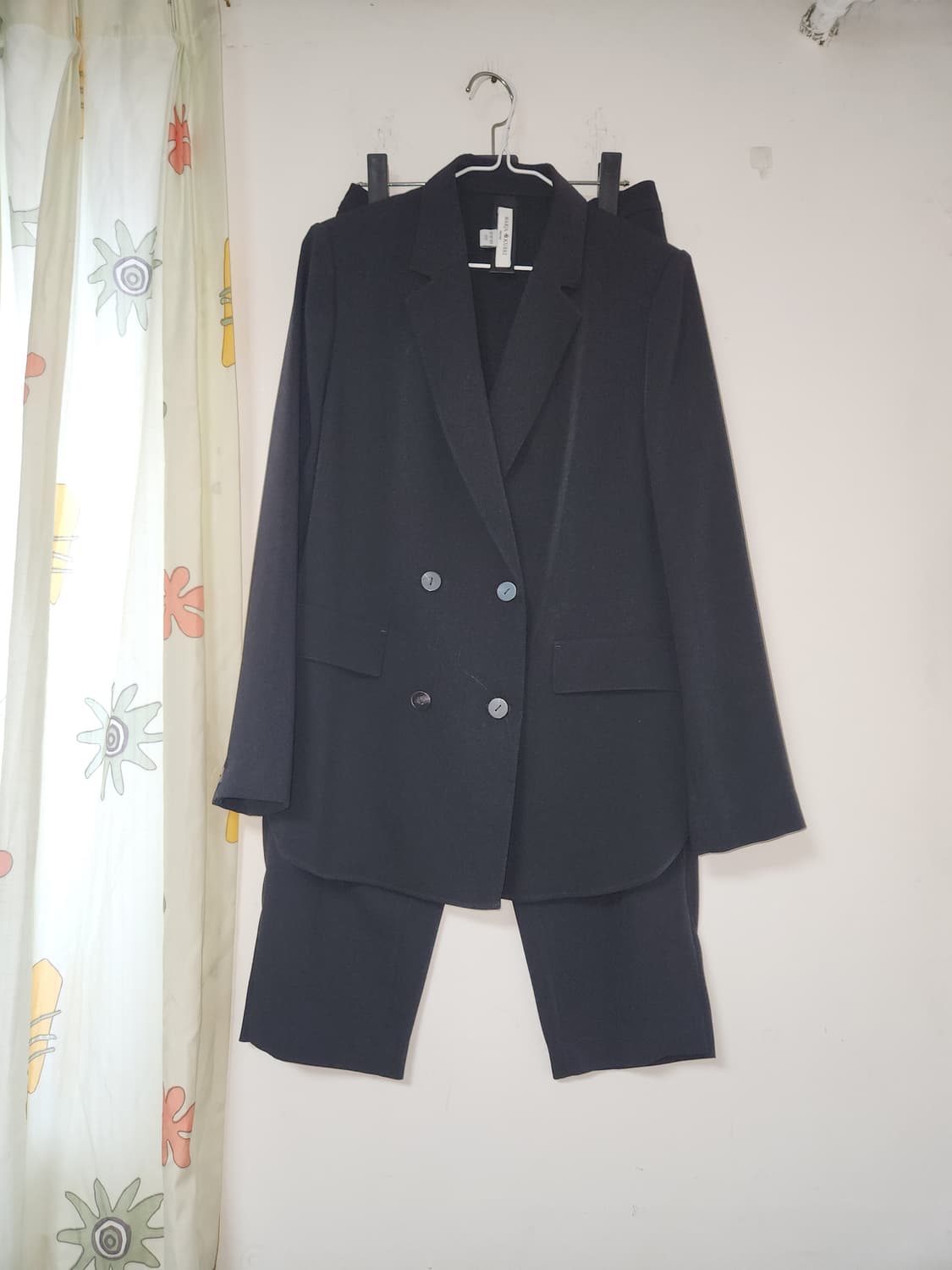 미사용)블랙 여성 케주얼 정장 셋업 77 상품이미지1