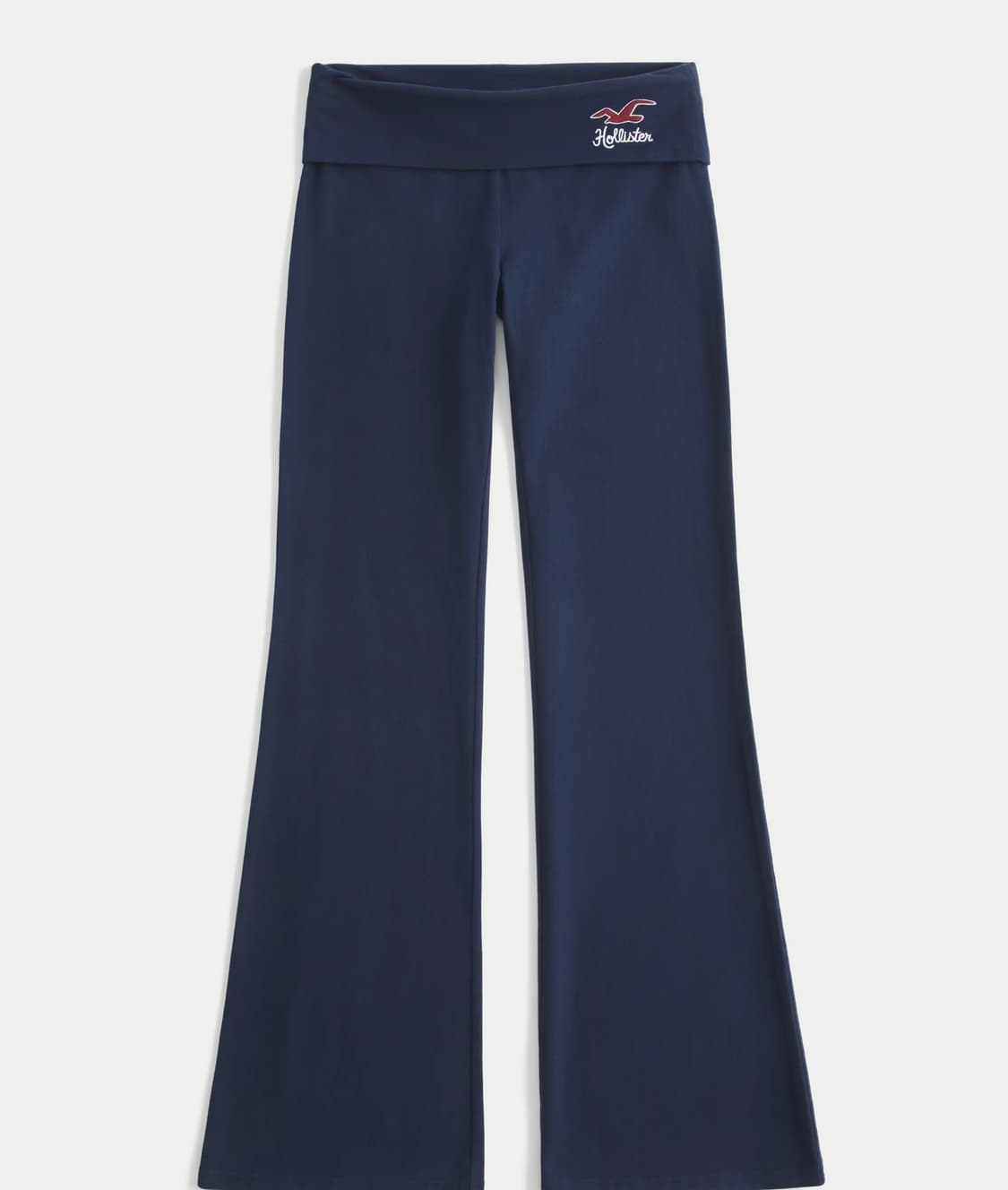 [M] 홀리스터 폴드오버 플레어 스웻팬츠 새상품 상품이미지1