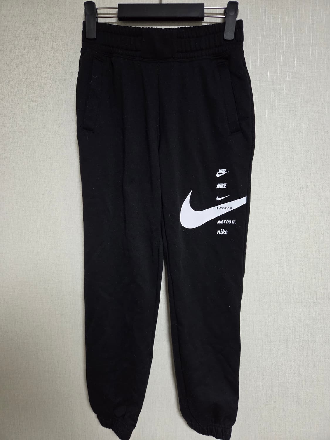 나이키 기모 로고 조거팬츠 S 상품이미지1