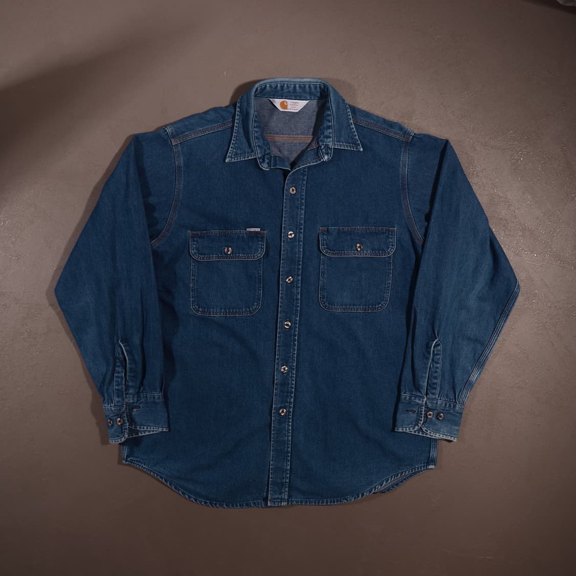 90s 칼하트 데님셔츠 C502 상품이미지1