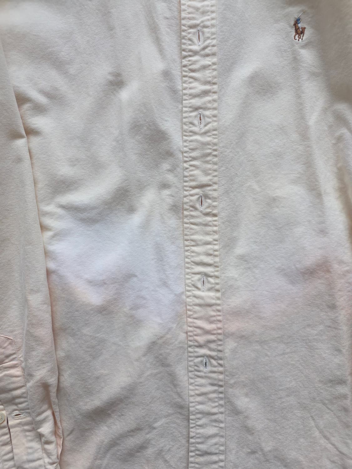 폴로 블레이크핏 옥스포드셔츠 옐로우 XL 상품이미지2