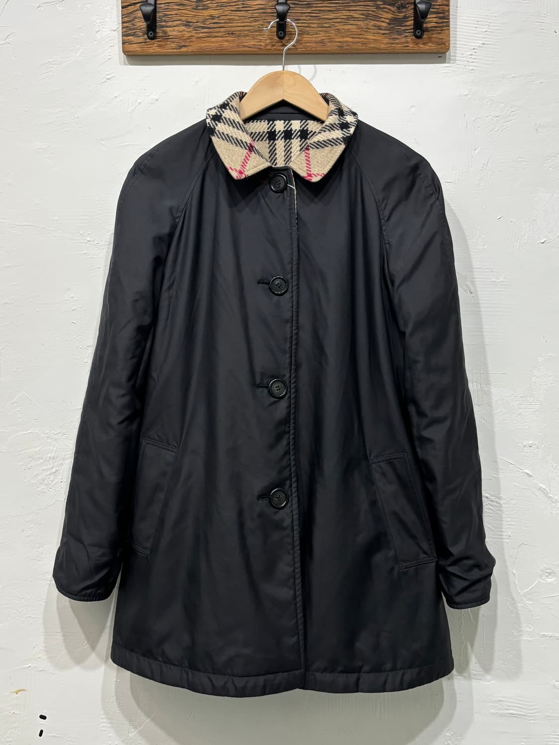 Burberry 런던 노바체크 리버시블 울 자켓 상품이미지6