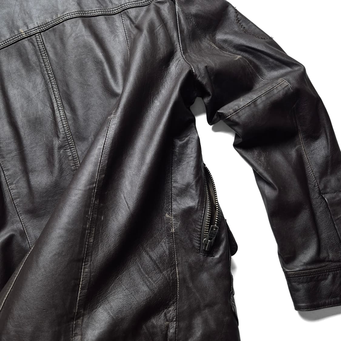 [L] 슈퍼드라이 리얼레더자켓 상품이미지7