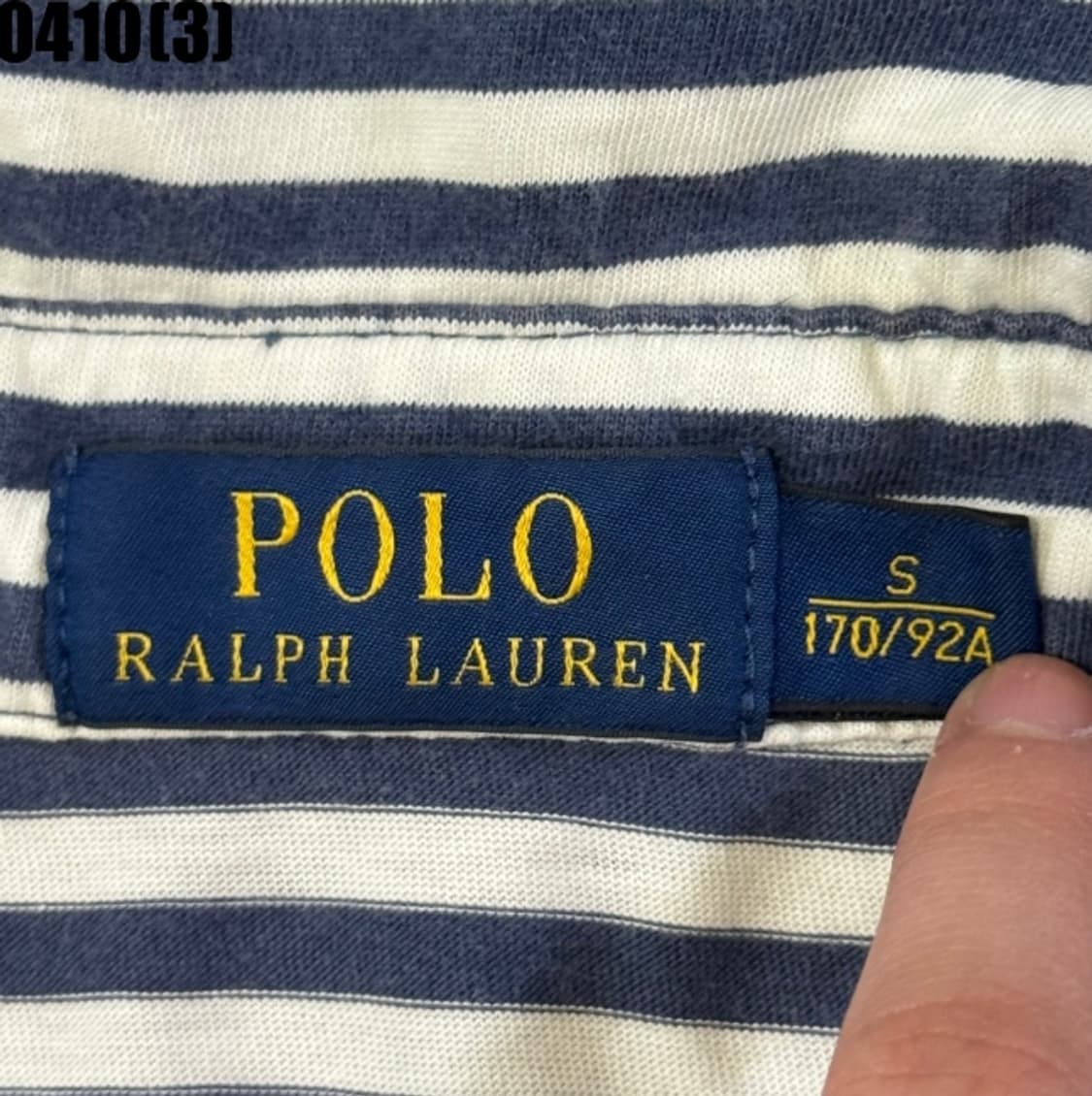 폴로 랄프로렌 스트라이프 반팔티셔츠 상품이미지3