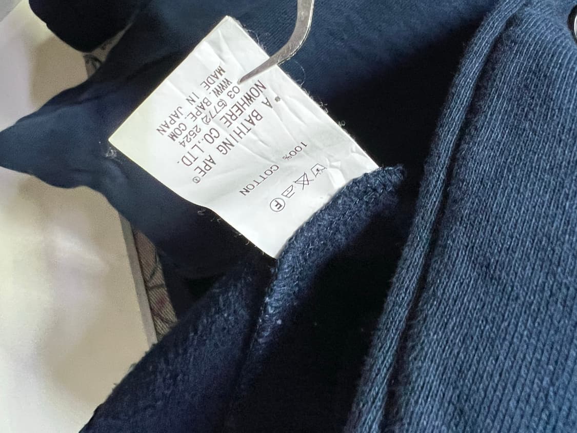 베이프 패치 네이비 블레이저 L 상품이미지7