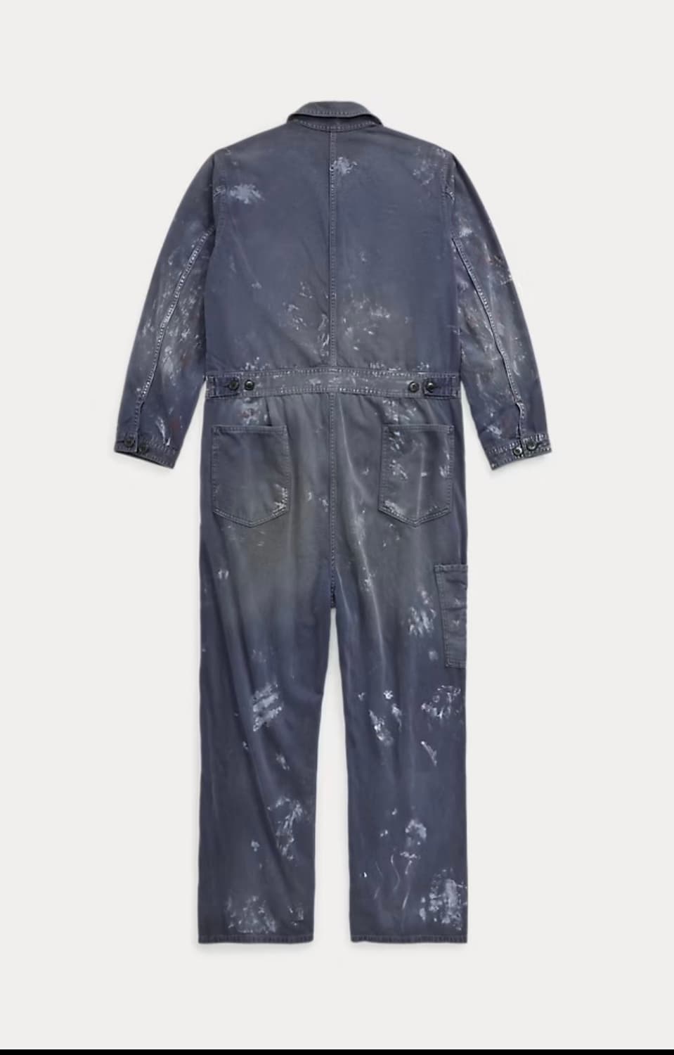 RRL / Distressed Reverse Sateen 커버올 점프수트 상품이미지2