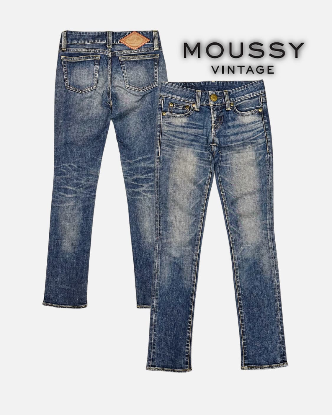MOUSSY VINTAGE fade low-rise slim jean 상품이미지1