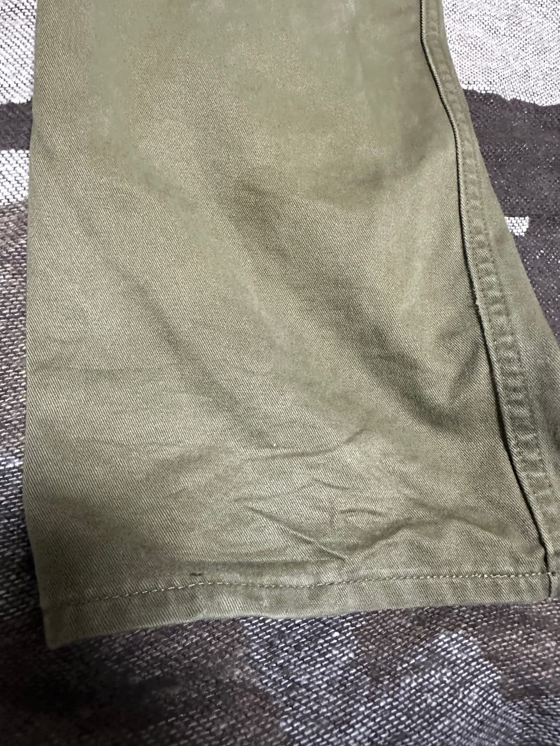 캐피탈 본 카키 팬츠 38 상품이미지4